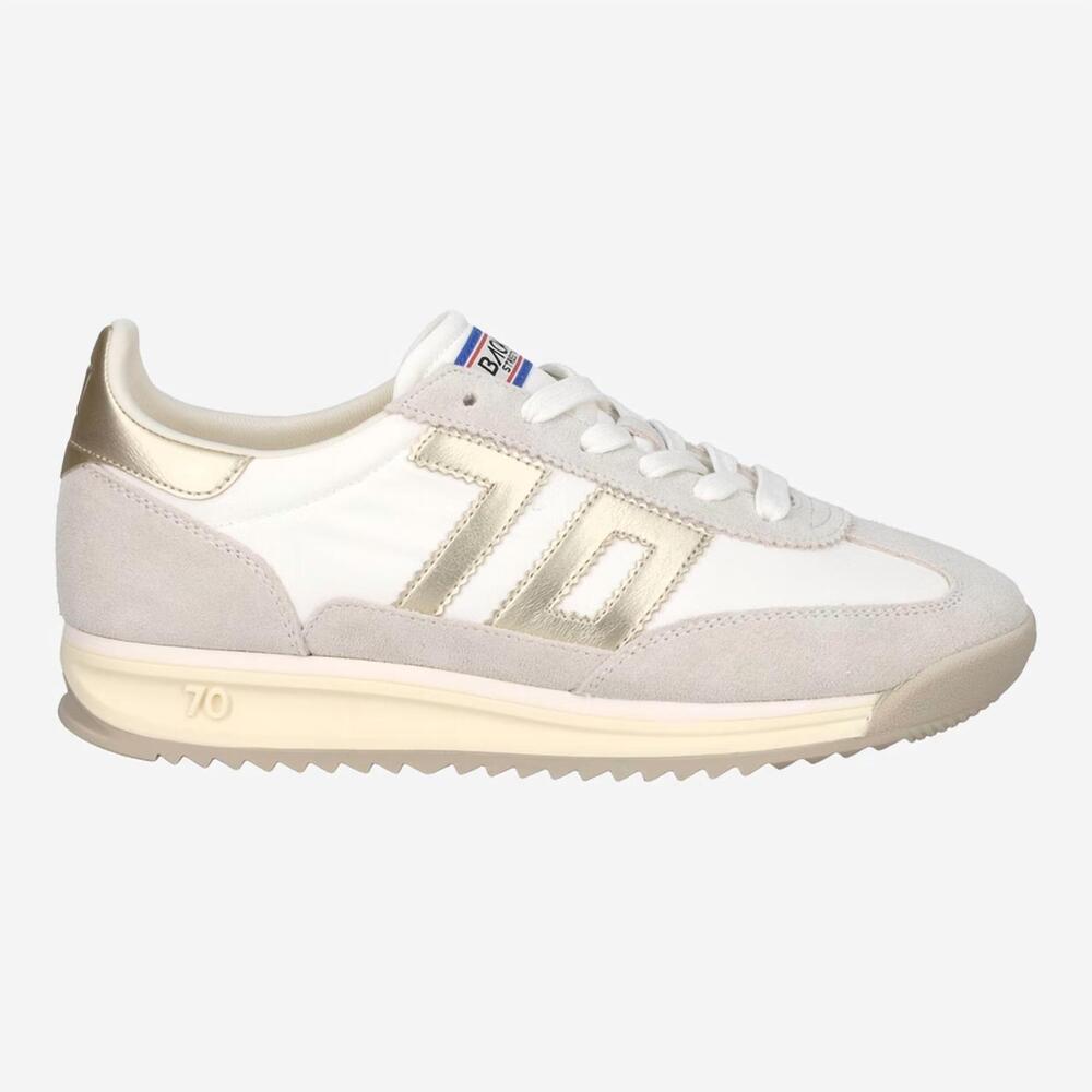 NEW BACK 70 women's barkley jogger sneaker in gold